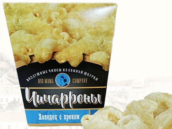 Чичарроны со вкусом холодца и хрена в Дмитровграде