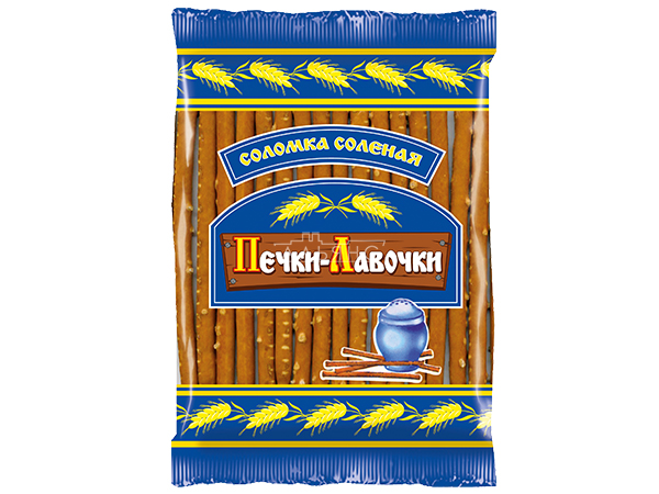 Соломка соленая "Печки-Лавочки" в Дмитровграде