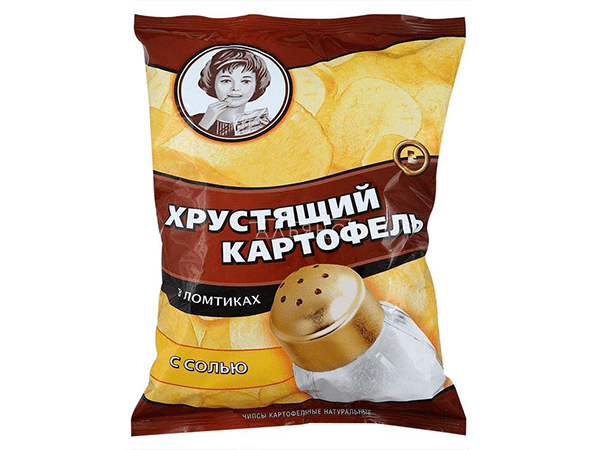 Картофельные чипсы "Девочка" 160 гр. в Дмитровграде