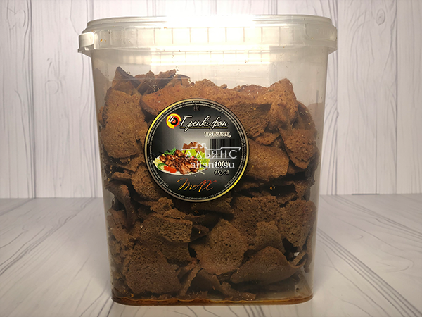 Ржаные гренки со вкусом шашлыка в Дмитровграде