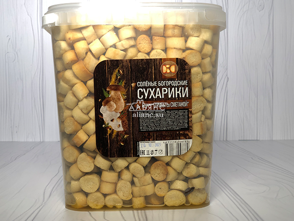Сухарики с грибами и сметаной в Дмитровграде