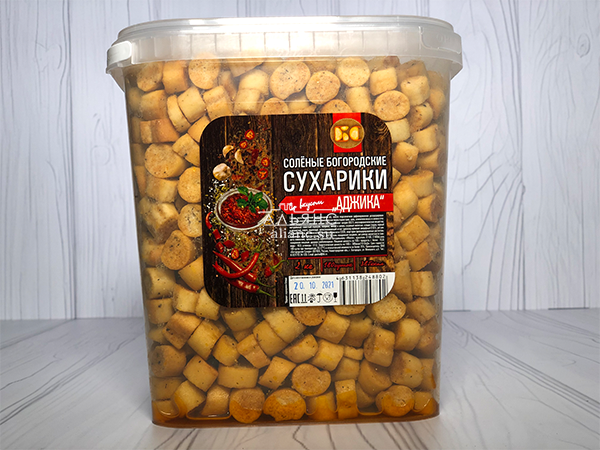 Сухарики с аджикой в Дмитровграде