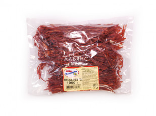 Сухарики с беконом: Тунец паутинка с перцем