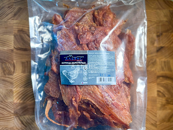 Мясо (АЛЬЯНС) вяленое курица 500гр "С халапеньо" в Дмитровграде