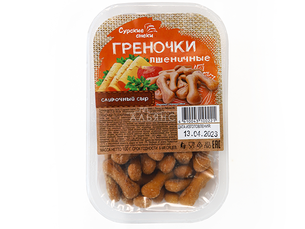Сурские (ПШЕНИЧНЫЕ) Сливочный сыр (100 гр) в Дмитровграде