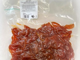 Сом кольцо горячего копчения: Мясо Чипсы индейки 