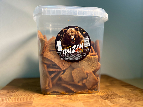 Ведро Ржаные гренки со вкусом Крылышки Барбекю (1 кг) в Дмитровграде