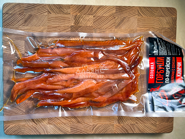 Горбуша соломка по-корейски в Дмитровграде