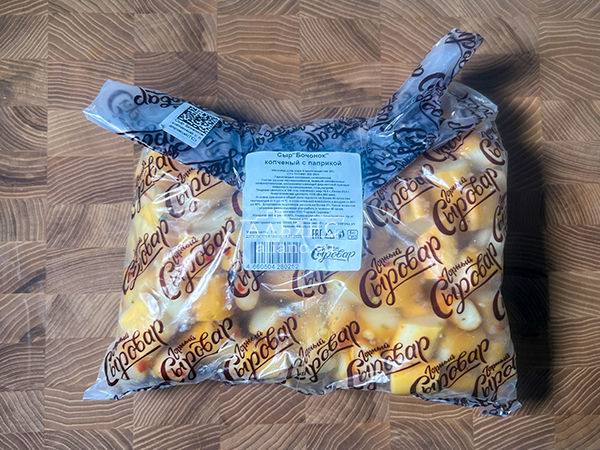 Сыр 1 кг ГОРНЫЙ СЫРОВАР (Бочонок копчёный с паприкой) в Дмитровграде