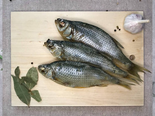 Сурские гренки Шашлык (100 гр): Красноперка вяленая